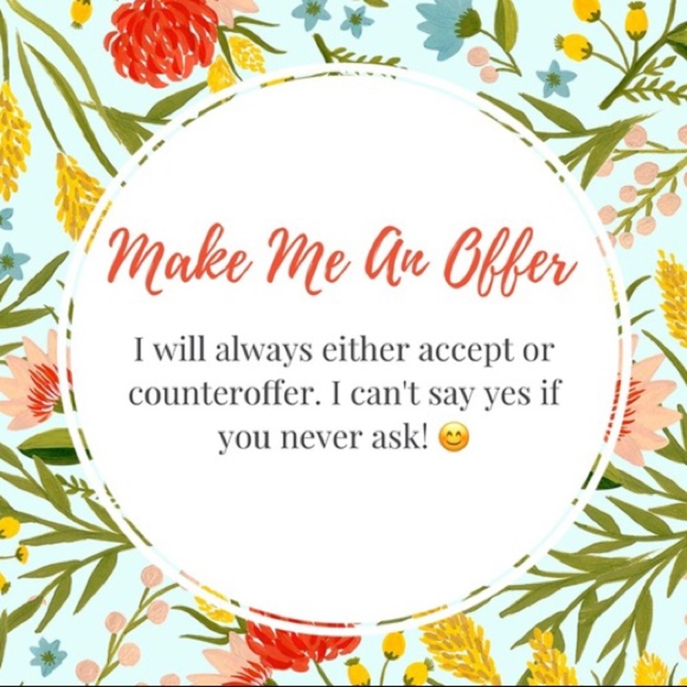 🤝 I’m very reasonable, also ask you be as well!